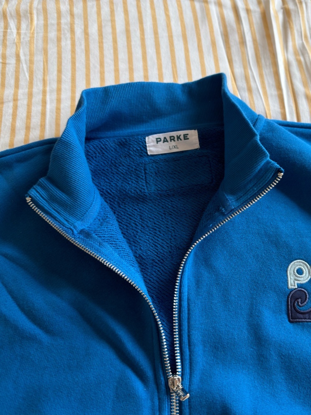 Parke Heritage Zip up Mockneck Size L/XL